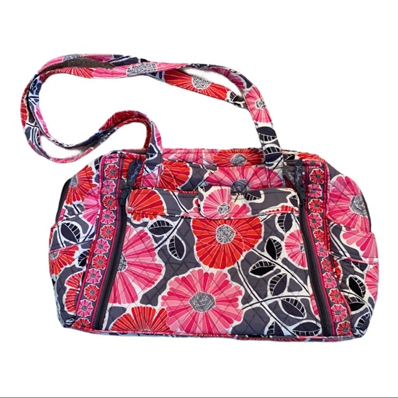 Vera Bradley Handbags - Vera Bradley Rare Cherry Blossom Duffel Bag